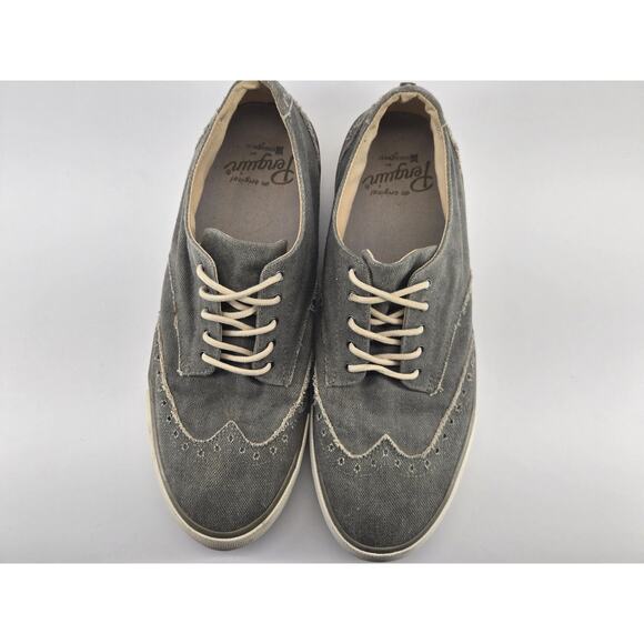 Original Penguin Men's Shoes Espy WT Khaki Suede Wingtip Fashion Shoe Size 10 - Picture 9 of 10